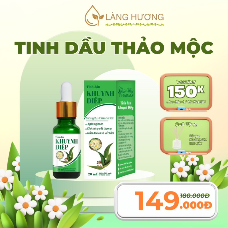 Tinh Dầu Khuynh Diệp Làng Hương - 20ml