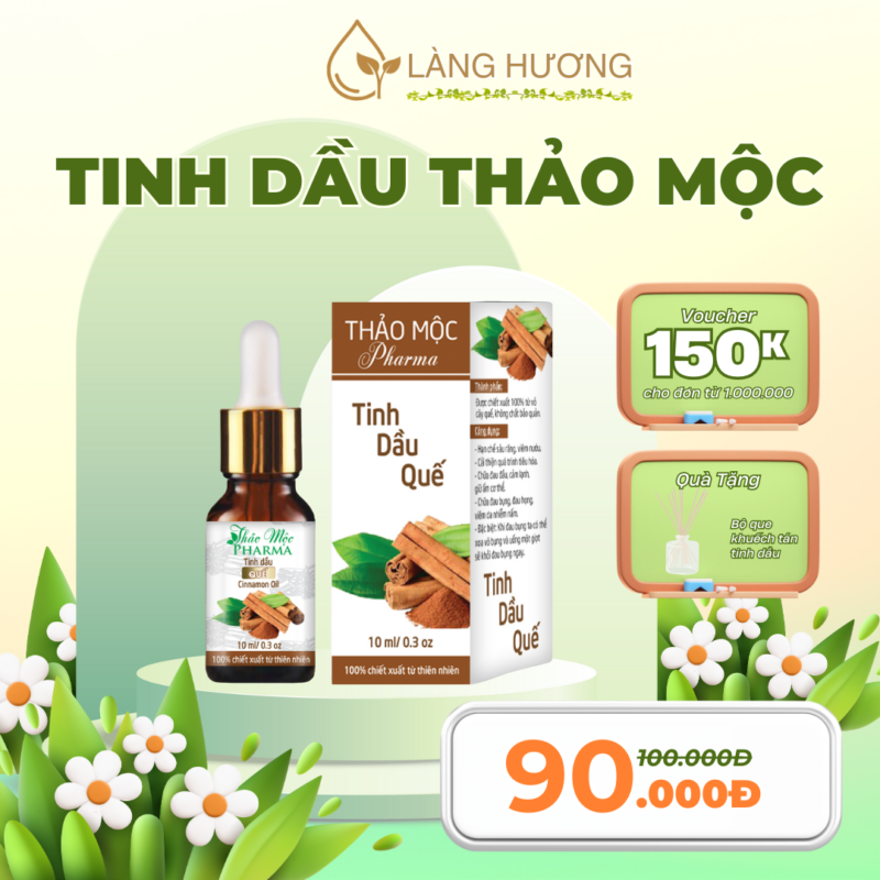 Tinh Dầu Quế Làng Hương - 20ml